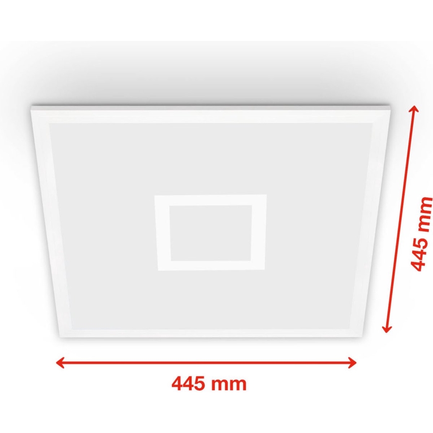Telefunken 319106TF - RGBW Dimbar taklampa LED/24W/230V 2700-6500K vit + fjärrkontroll