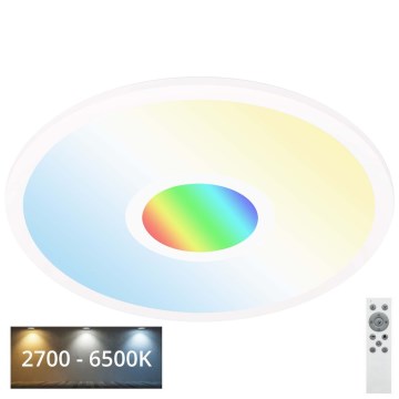 Telefunken 319306TF - LED RGBW Ljusreglerad belysning LED/22W/230V 2700-6500K + fjärrkontroll