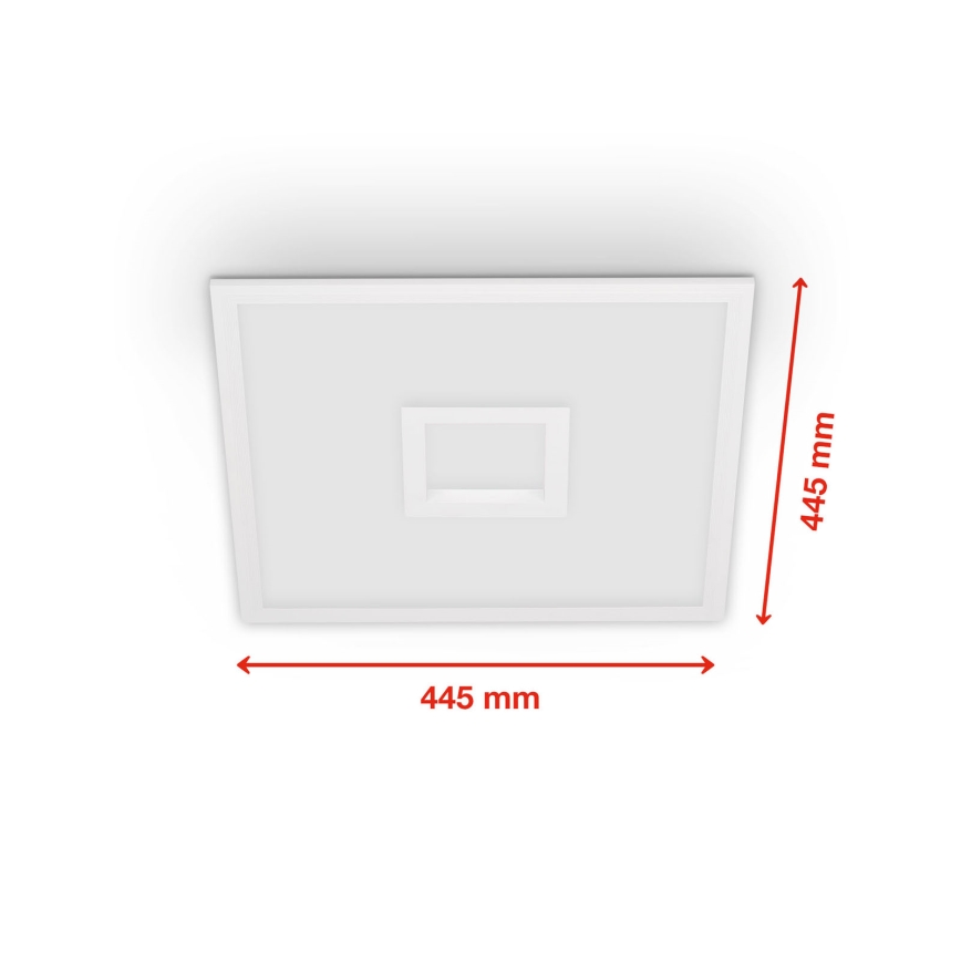 Telefunken 319406TF - RGBW Dimbar taklampa LED/24W/230V 2700-6500K vit + fjärrkontroll