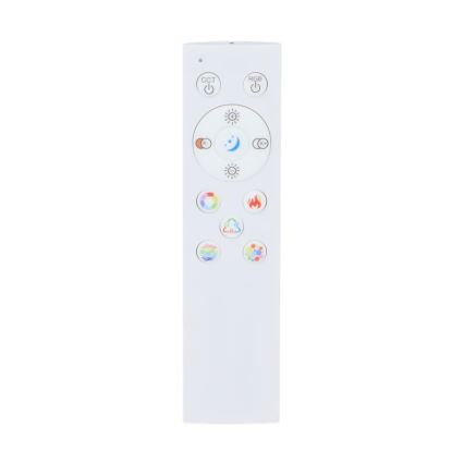 Telefunken 320104TF - LED RGBW dimbar taklampa LED/21W/230V 3000-6500K Ø 45 cm + fjärrkontroll