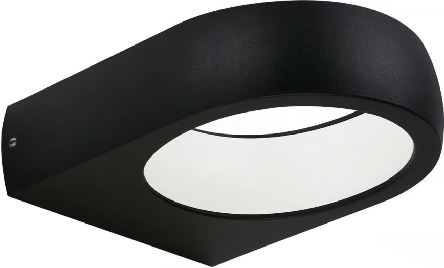 Telefunken 320205TF - LED utomhusvägglampa LED/7,5W/230V IP44 svart