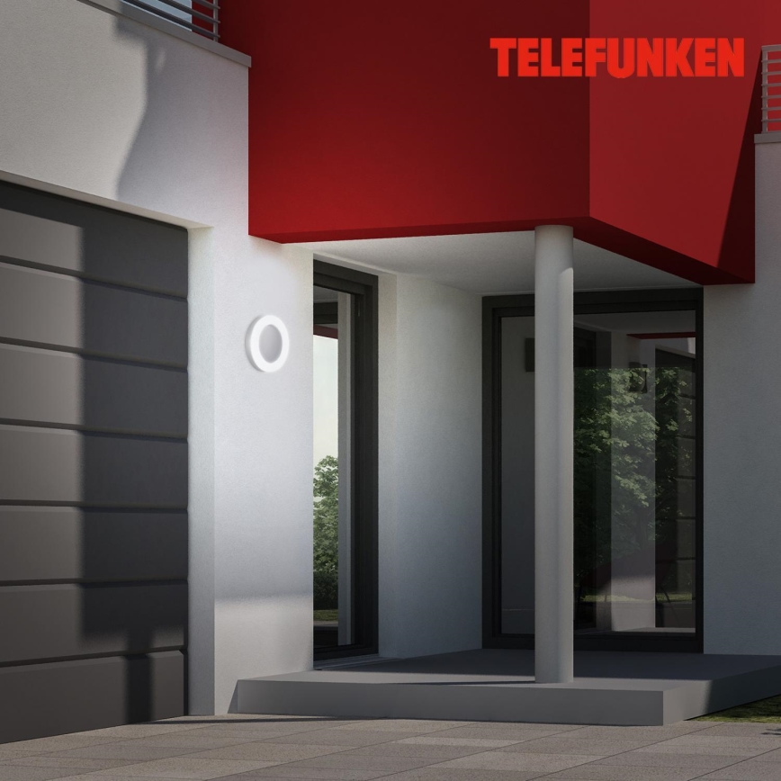 Telefunken 320904TF - LED vägglampa för utomhusbruk LED/24W/230V IP44 vit