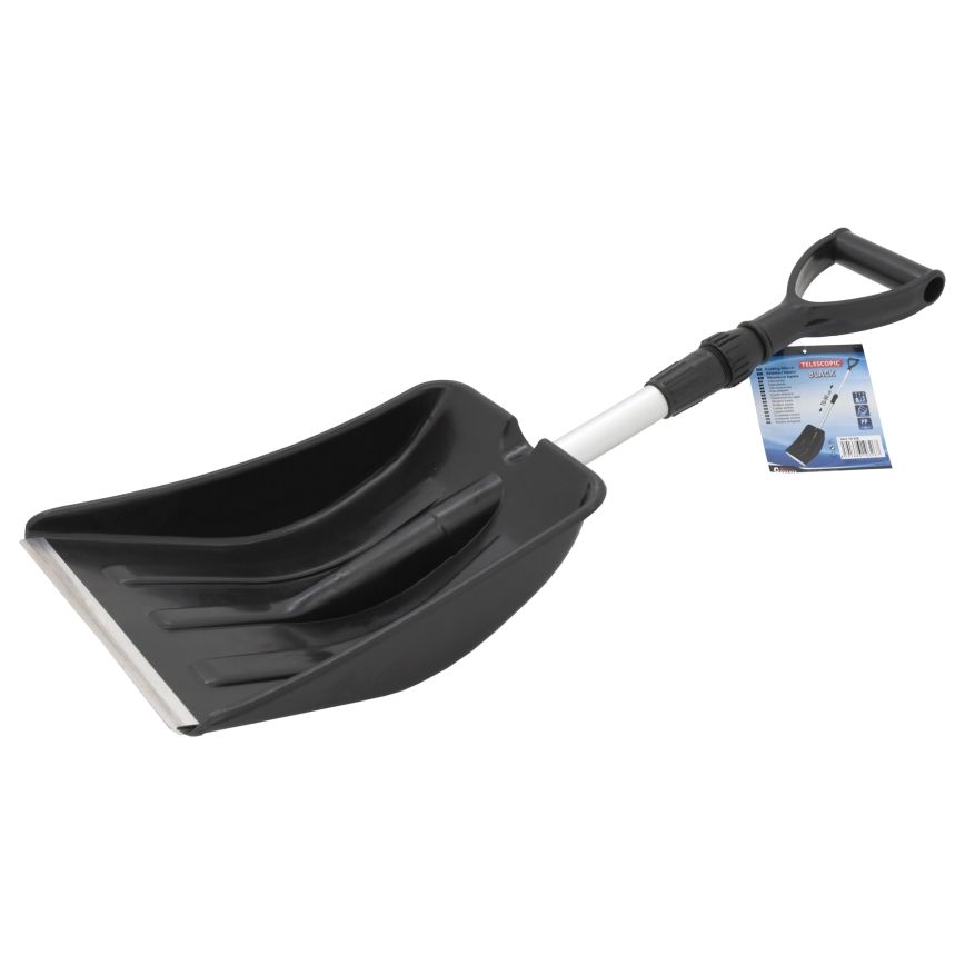 Telescopic snow shovel svart/grå