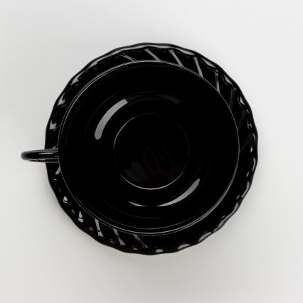 Teservis svart bukett nr. 1