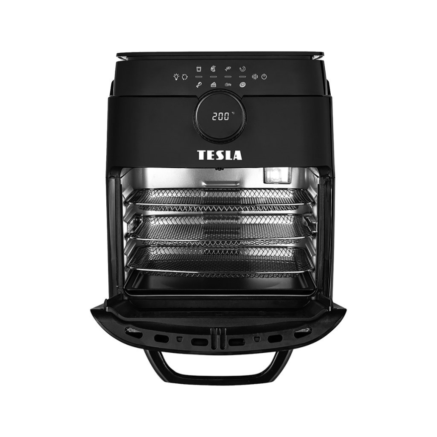 TESLA Electronics AirCook & Grill - Smart multifunktionell digital hot air fryer 12 l 1800W/230V Wi-Fi