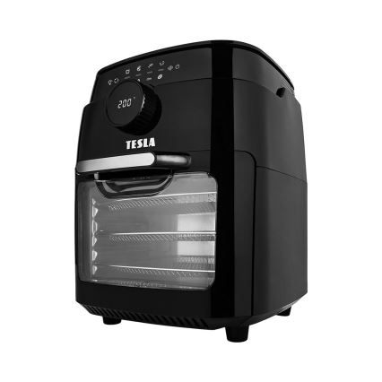 TESLA Electronics AirCook & Grill - Smart multifunktionell digital hot air fryer 12 l 1800W/230V Wi-Fi