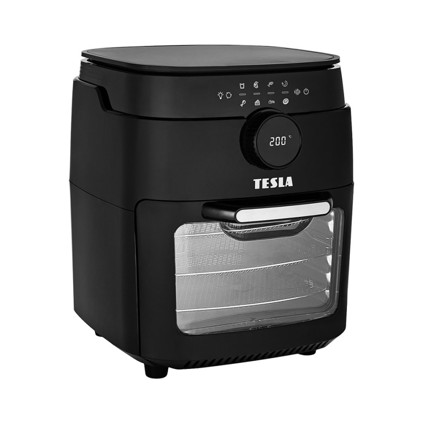 TESLA Electronics AirCook & Grill - Smart multifunktionell digital hot air fryer 12 l 1800W/230V Wi-Fi