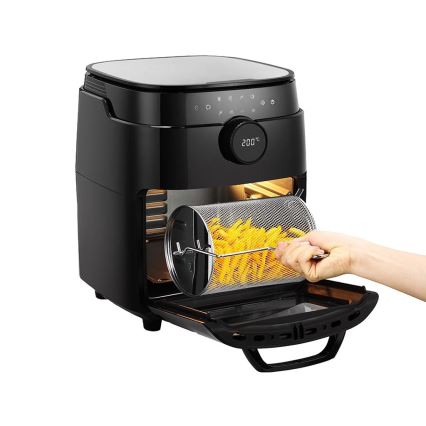 TESLA Electronics AirCook & Grill - Smart multifunktionell digital hot air fryer 12 l 1800W/230V Wi-Fi