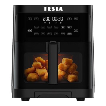 TESLA Electronics AirCook - Multifunktionell ång- och varmluftsfritera 5 l 1500W/230V