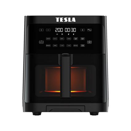 TESLA Electronics AirCook - Multifunktionell ång- och varmluftsfritera 5 l 1500W/230V