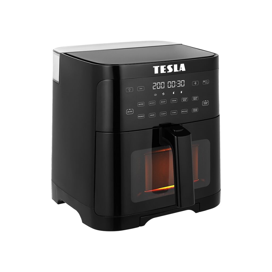 TESLA Electronics AirCook - Multifunktionell ång- och varmluftsfritera 5 l 1500W/230V