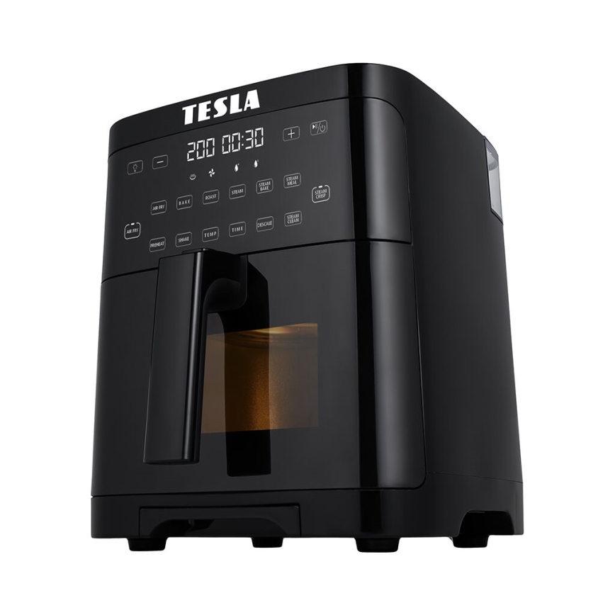 TESLA Electronics AirCook - Multifunktionell ång- och varmluftsfritera 5 l 1500W/230V