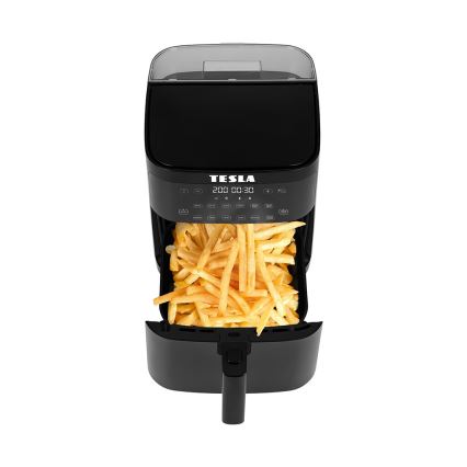 TESLA Electronics AirCook - Multifunktionell ång- och varmluftsfritera 5 l 1500W/230V