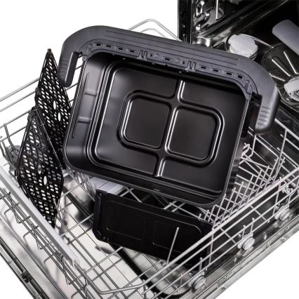 TESLA Electronics AirCook - Multifunktionell dubbel digital varmluftsfritös 10 l 2400W/230V