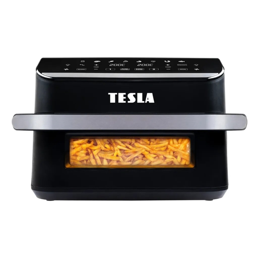 TESLA Electronics AirCook - Multifunktionell dubbel digital varmluftsfritös 10 l 2400W/230V