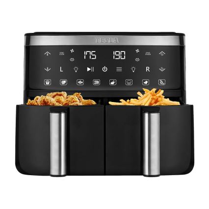 TESLA Electronics AirCook - Multifunktionell dubbel digital varmluftsfritös 7,6 l 2850W/230V