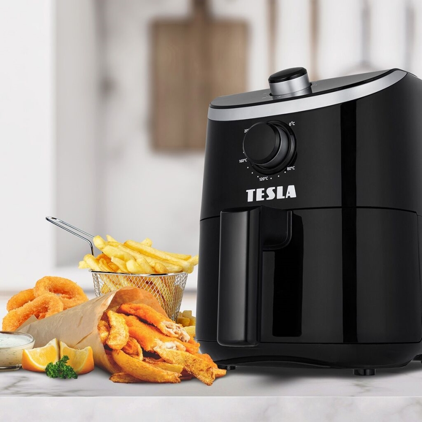 TESLA Electronics AirCook - Multifunktionell varmluftsfritös 2 l 900W/230V