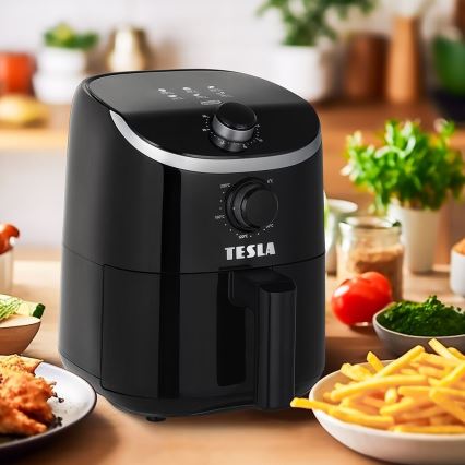 TESLA Electronics AirCook - Multifunktionell varmluftsfritös 2 l 900W/230V