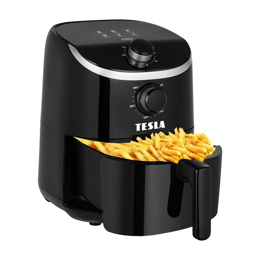 TESLA Electronics AirCook - Multifunktionell varmluftsfritös 2 l 900W/230V