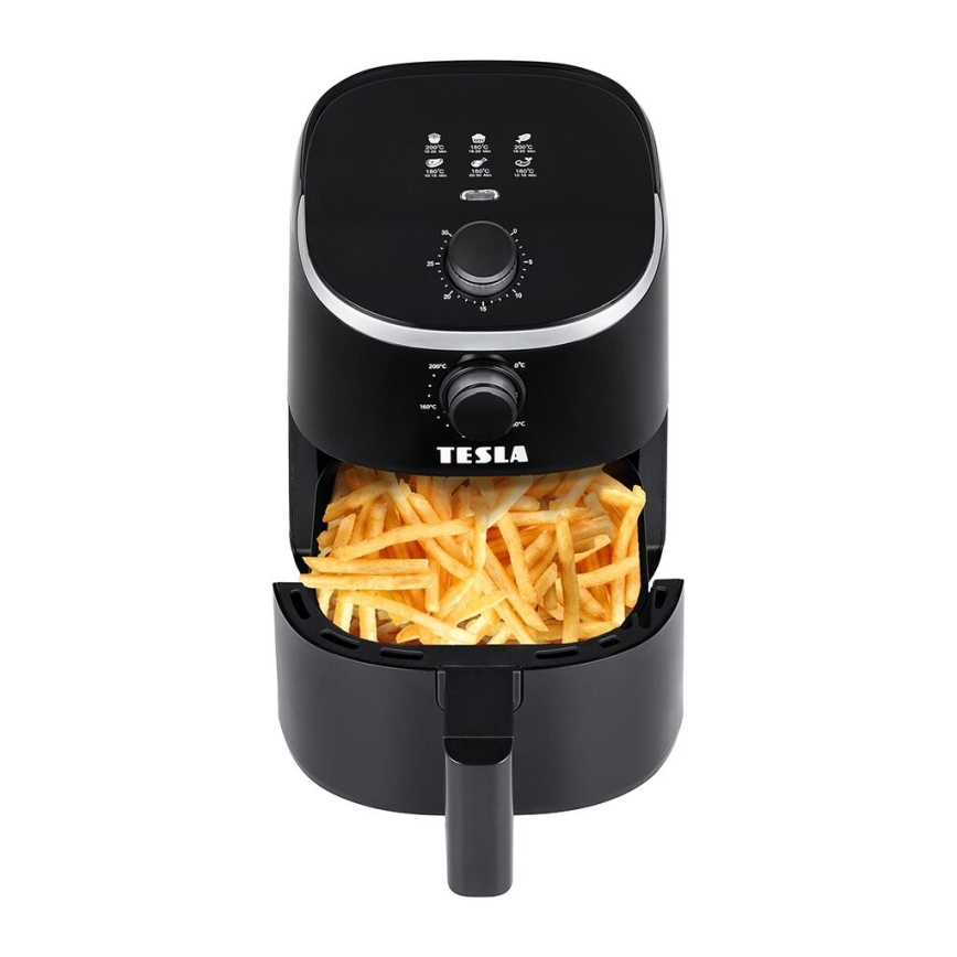 TESLA Electronics AirCook - Multifunktionell varmluftsfritös 2 l 900W/230V