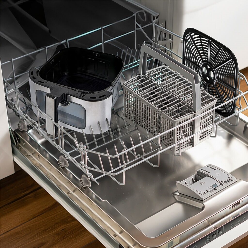 TESLA Electronics AirCook - Smart multifunktionell digital varmluftfritös 9 l 1700W/230V Wi-Fi
