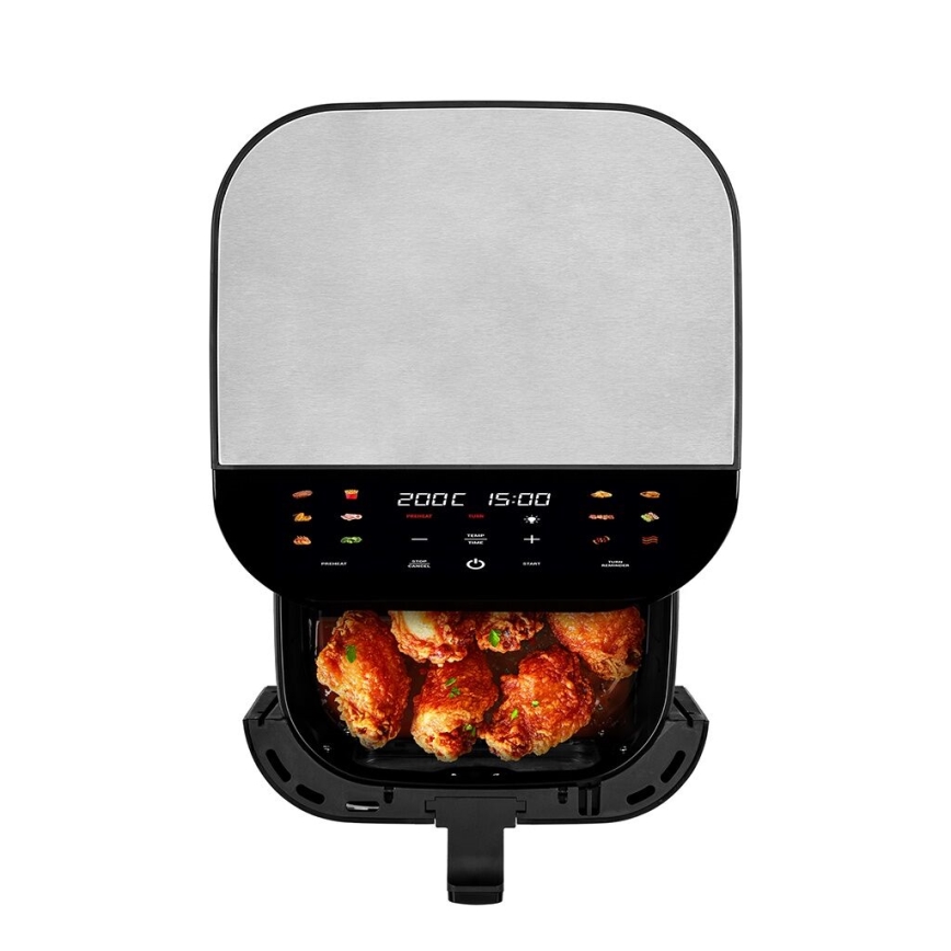 TESLA Electronics AirCook - Smart multifunktionell digital varmluftfritös 9 l 1700W/230V Wi-Fi