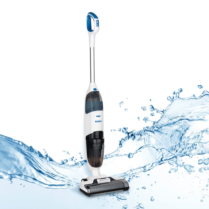 TESLA Electronics AquaStar - Multifunktionell sladdlös golvmopp och dammsugare 03.01.2001 2500 mAh