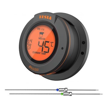 TESLA Electronics Cook - Digital kötttermometer med sond 0-400 °C 2xAA IP65