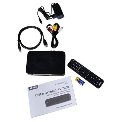 TESLA Electronics - DVB-T2 H.265 (HEVC) Mottagare 12V + fjärrkontroll