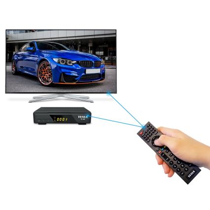 TESLA Electronics - DVB-T2 H.265 (HEVC) receiver, HDMI-CEC + fjärrkontroll