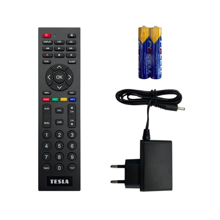 TESLA Electronics - DVB-T2 H.265 (HEVC) receiver, HDMI-CEC + fjärrkontroll