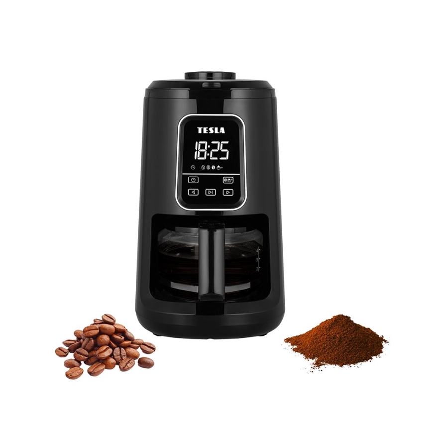 TESLA Electronics - Kaffemaskin med kvarn 2i1 900W/230V