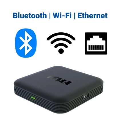 TESLA Electronics MediaBox - UHD multimedia spelare Wi-Fi + fjärrkontroll