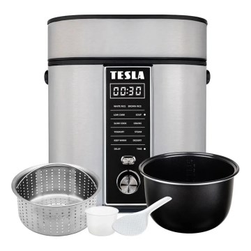 TESLA Electronics MultiCook - Multifunktionell riskokare 2,1 l 400W/230V
