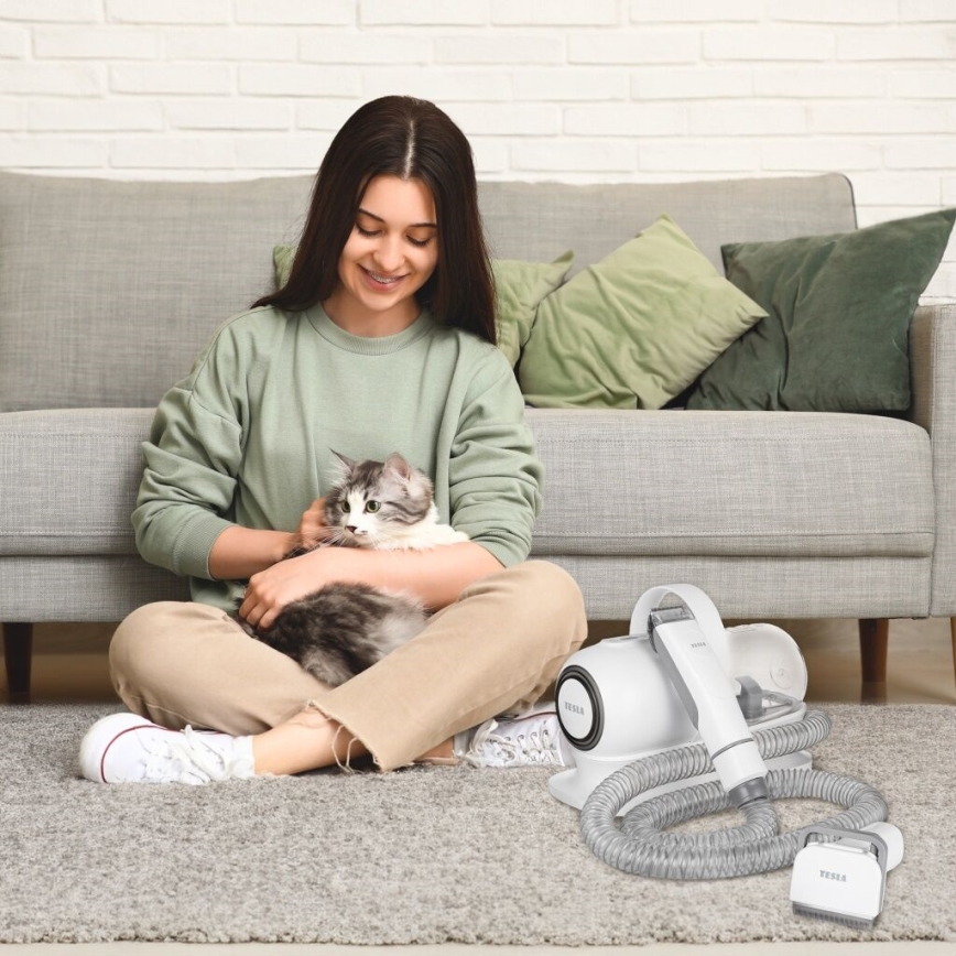 TESLA Electronics PetCare - Grooming kit för husdjur 300W/230V