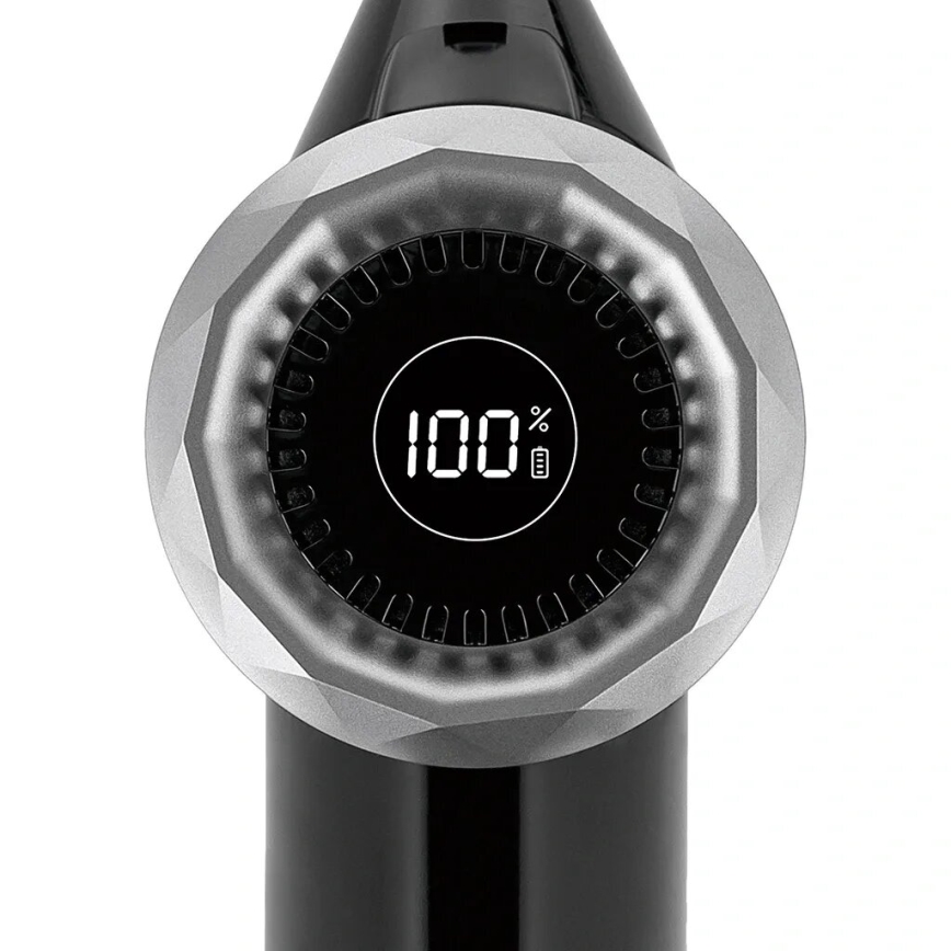 TESLA Electronics PureStar - Flexibel sladdlös skaftdammsugare 2i1 150W/2200 mAh svart
