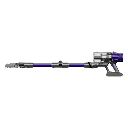 TESLA Electronics PureStar - Flexibel sladdlös skaftdammsugare 2i1 250W/2200 mAh grå/lila