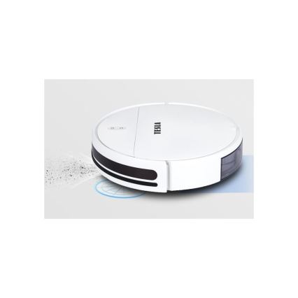 TESLA Electronics RoboStar - Smart robotdammsugare 2i1 2500 mAh Wi-Fi Tuya vit + fjärrkontroll