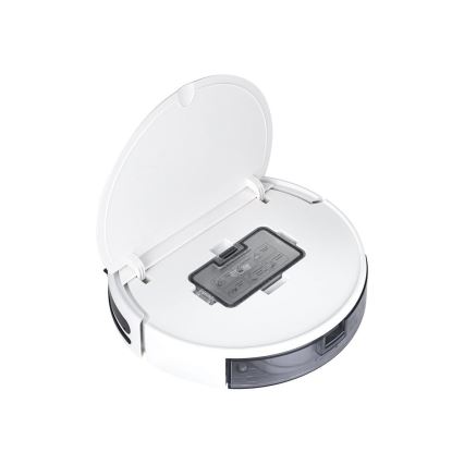 TESLA Electronics RoboStar - Smart robotdammsugare 2i1 2500 mAh Wi-Fi Tuya vit + fjärrkontroll