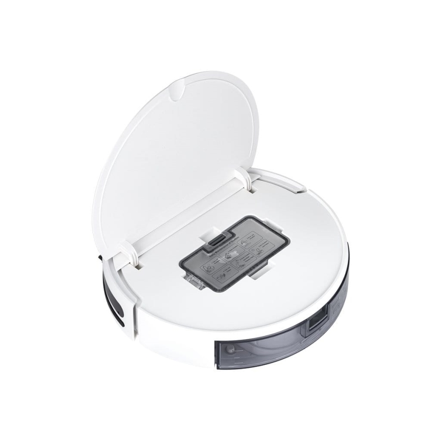TESLA Electronics RoboStar - Smart robotdammsugare 2i1 2500 mAh Wi-Fi Tuya vit + fjärrkontroll