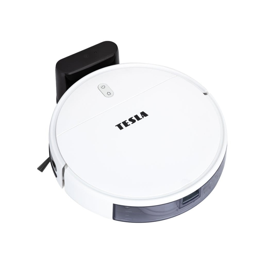 TESLA Electronics RoboStar - Smart robotdammsugare 2i1 2500 mAh Wi-Fi Tuya vit + fjärrkontroll