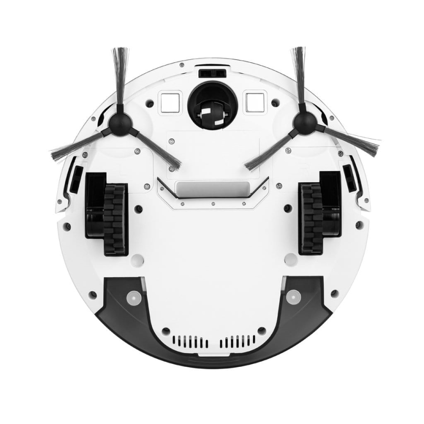TESLA Electronics RoboStar - Smart robotdammsugare 2i1 2500 mAh Wi-Fi Tuya vit + fjärrkontroll
