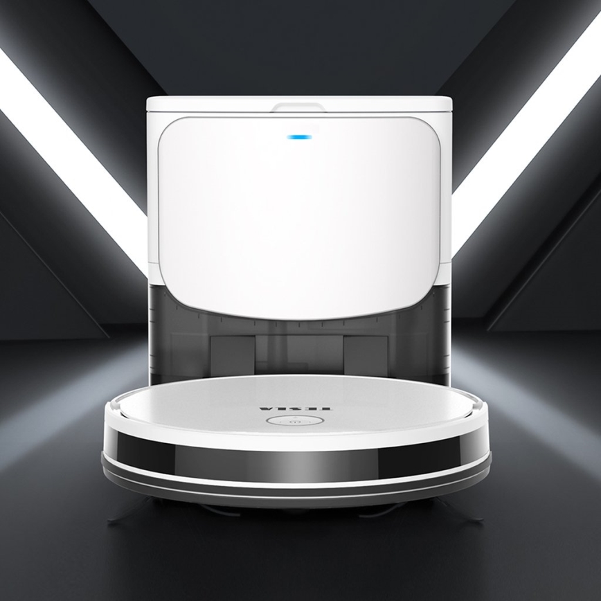 TESLA Electronics RoboStar - Smart robotdammsugare 2i1 2600 mAh Wi-Fi vit + fjärrkontroll