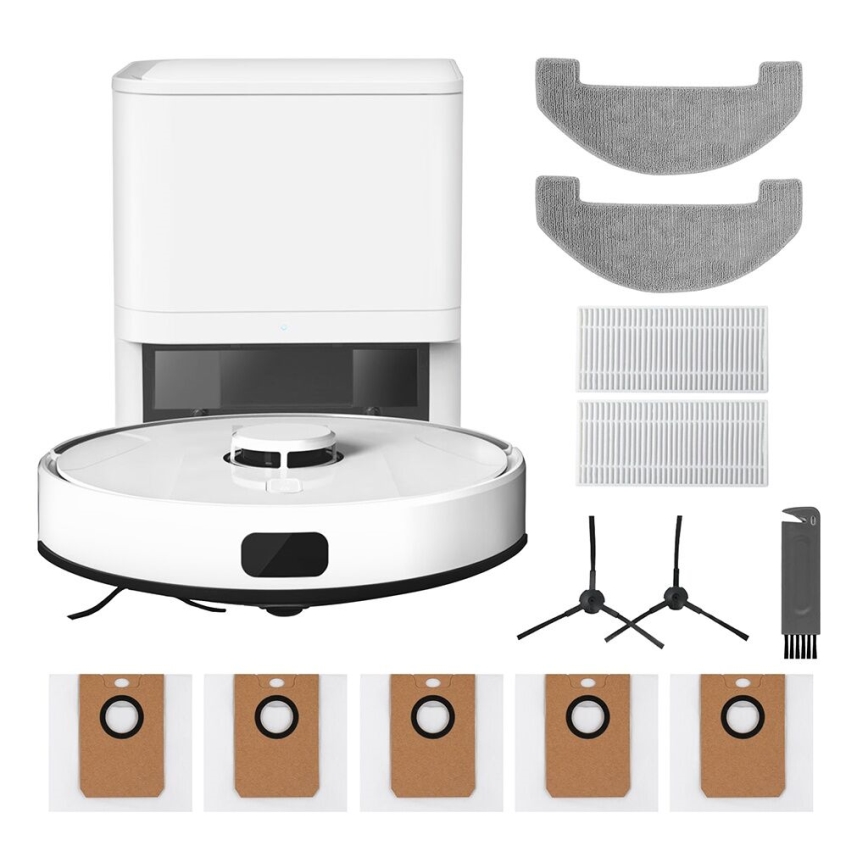 TESLA Electronics RoboStar - Smart robotdammsugare 2i1 2600 mAh Wi-Fi vit