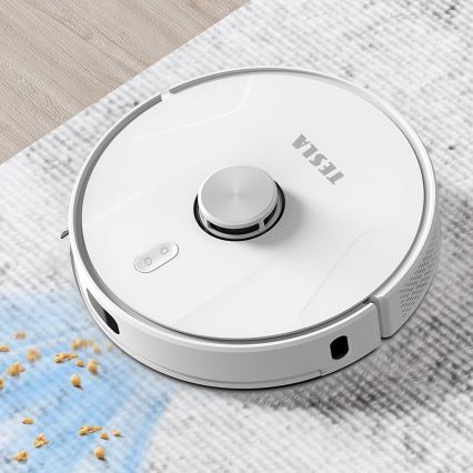TESLA Electronics RoboStar - Smart robotdammsugare 2i1 2600 mAh Wi-Fi vit