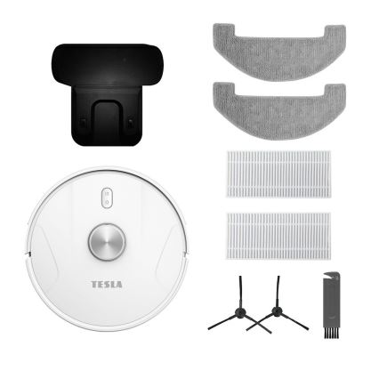 TESLA Electronics RoboStar - Smart robotdammsugare 2i1 2600 mAh Wi-Fi vit