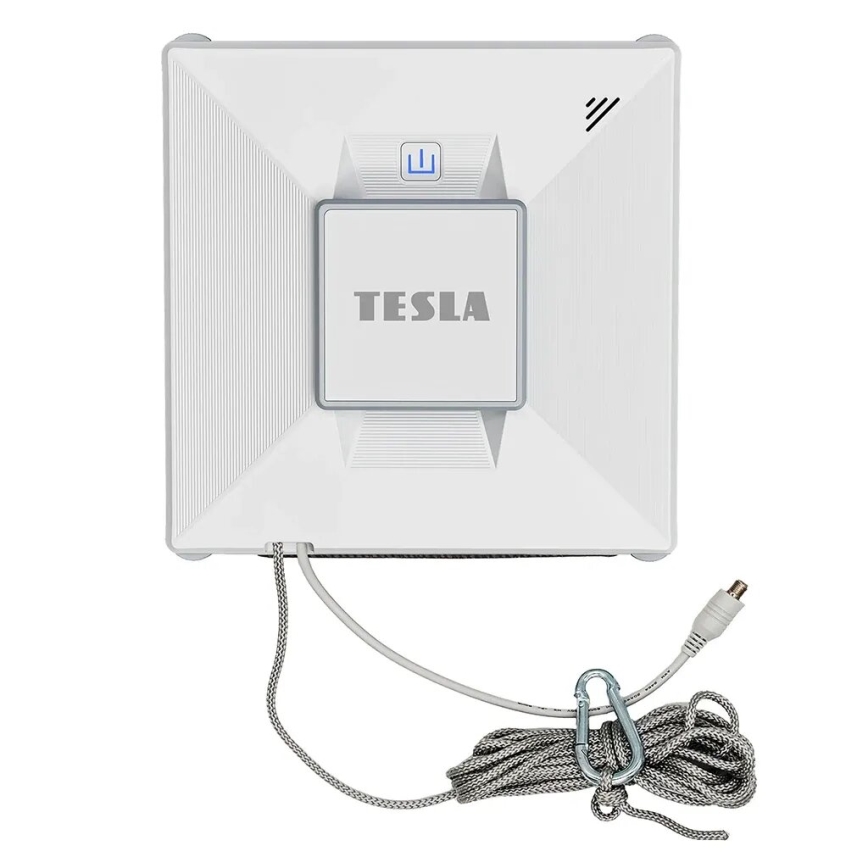 TESLA Electronics RoboStar - Smart fönsterrengörare med vattensprutning 72W/230V/650 mAh Wi-Fi + fjärrkontroll