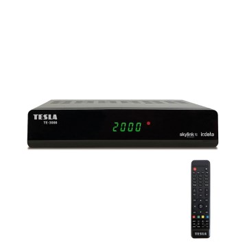 TESLA Electronics - satellitmottagare 2xAAA + fjärrkontroll