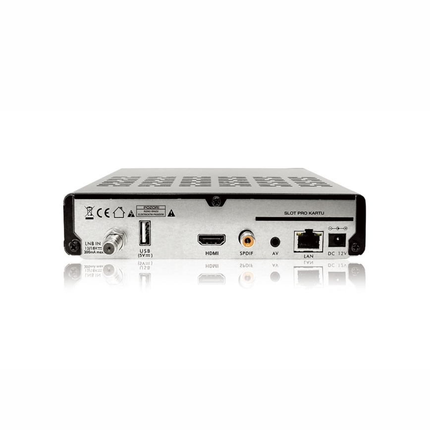 TESLA Electronics - satellitmottagare 2xAAA + fjärrkontroll