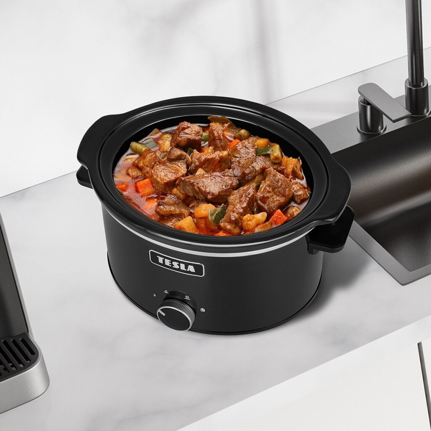 TESLA Electronics SlowCook - Långkokare 3,5 l 200W/230V